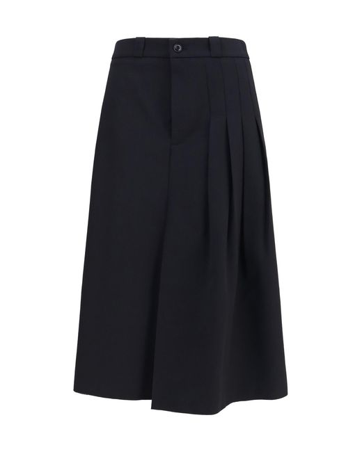 Our Legacy Blue Origami Midi Skirt