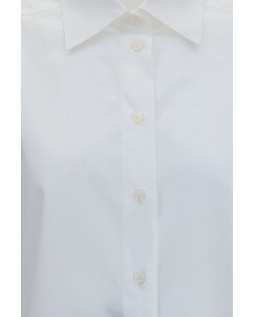 Dolce & Gabbana White Dolce & Gabbana Classic Cotton Shirt