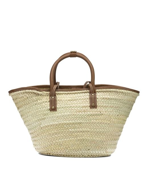 Jacquemus Natural "Soli" Large Handbag