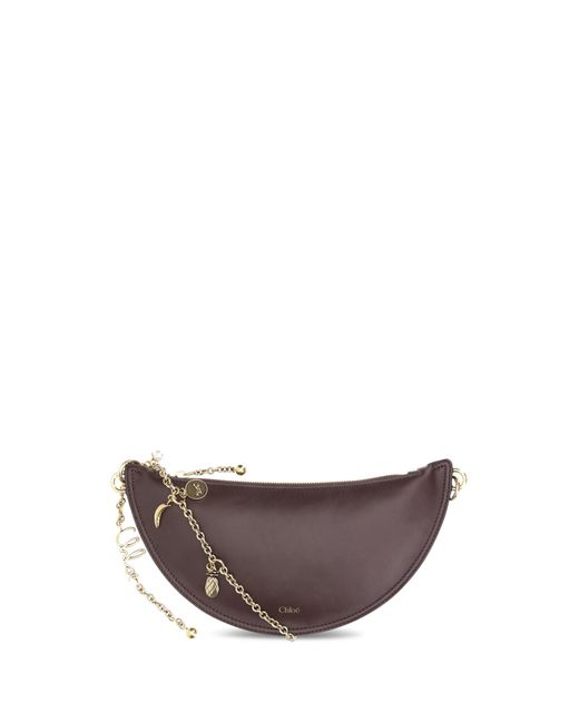 Women's Red Chloé Icons Shoulder Bag Grenat