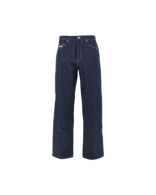 AWAKE NY Blue '100% Baggy Fit Jeans for men