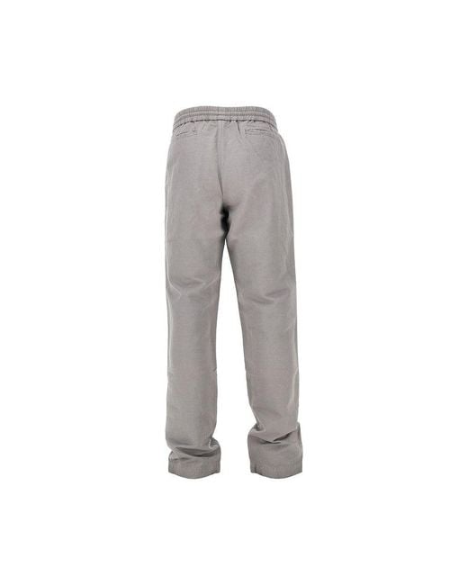 Sease Gray 'Summer Mindset' Twill Pants for men