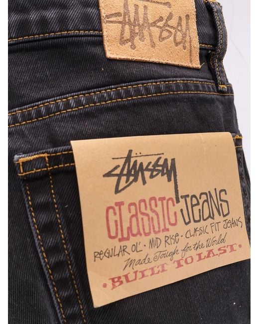 Stussy Black Classic Jean for men