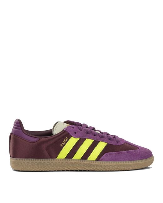 Adidas Originals Purple "Samba Og W" Sneaker