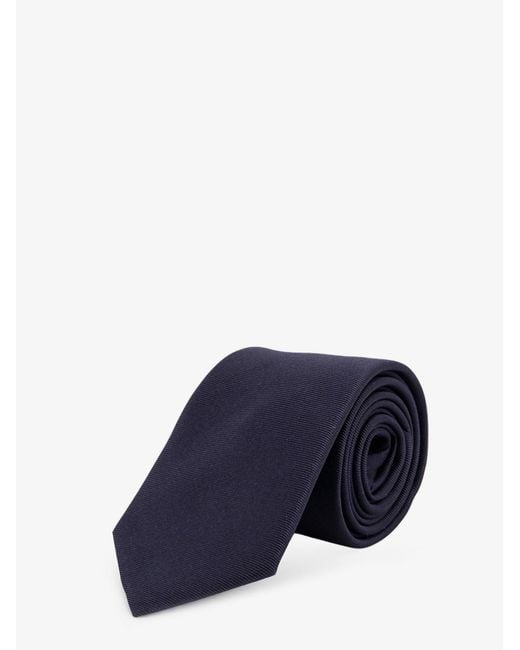 Men's Blue Ribbon Silk Tie