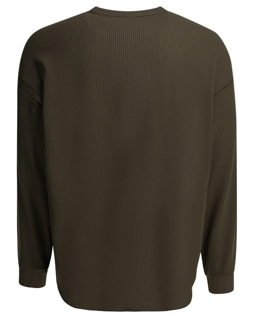 DAIWA PIER 39 Black Polyester T-Shirt for men