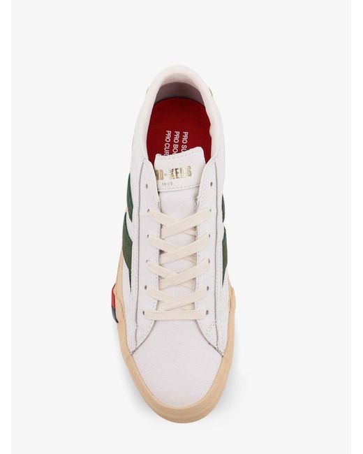 Pro Keds White Royal Classic Leather Sneakers for men