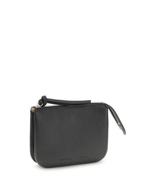 Phoebe Philo Black Leather Pouch Pocket Gig
