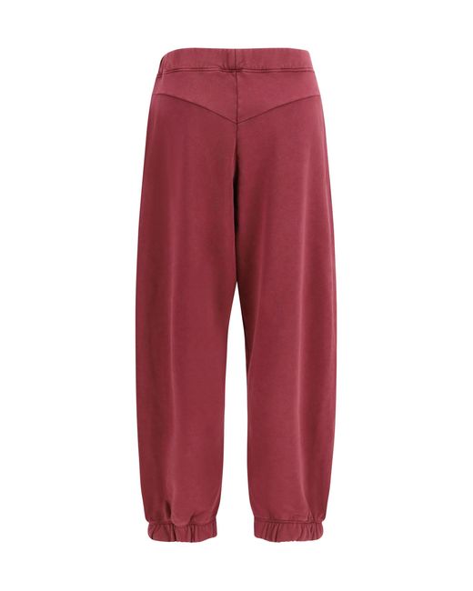 Off-White c/o Virgil Abloh Red Off Stamp Balloon Sweatpants