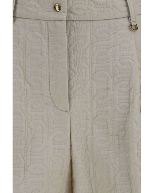 Moncler White Longue Saison Nylon Shorts Light
