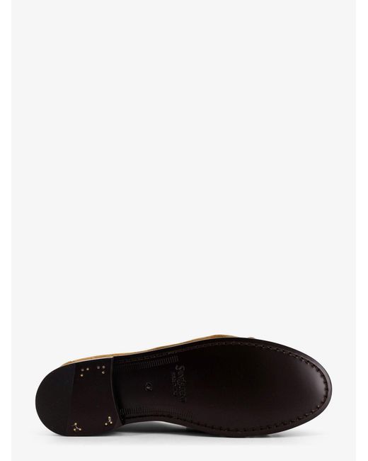 Saint Laurent Brown Le Loafer 15 Suede Loafer for men