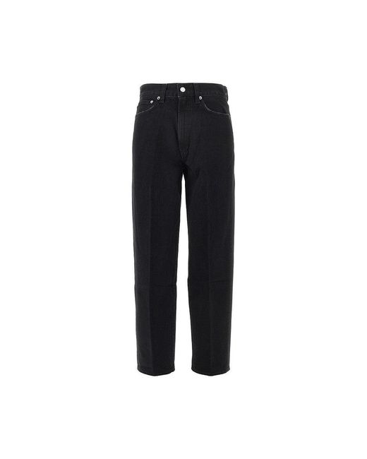Agolde Black 80's High-Rise Jeans