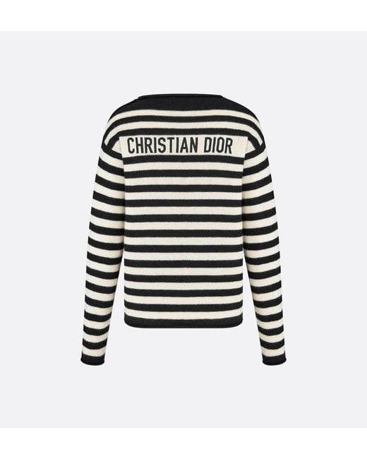 Dior Black Marinière Knitwear