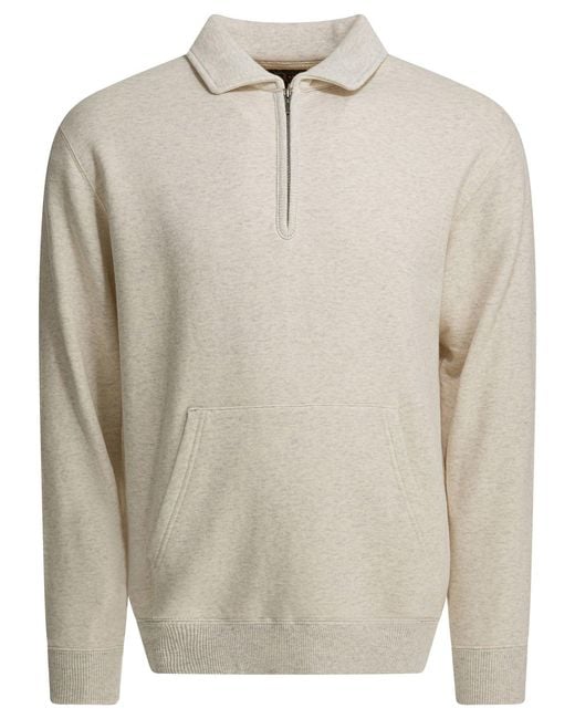 Beams Plus White Sweatshirts for men