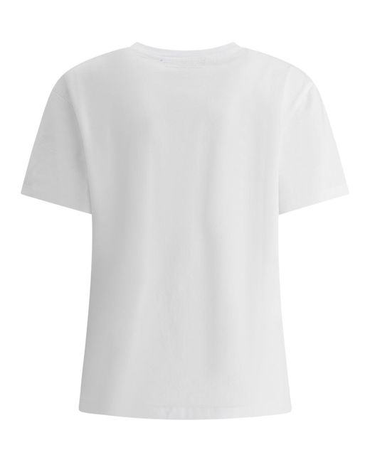 Acne White Eram U Face Top