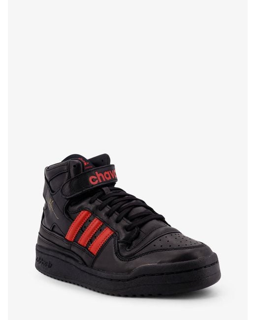 ADIDAS X WILLY CHAVARRIA Black Leather Sneakers for men
