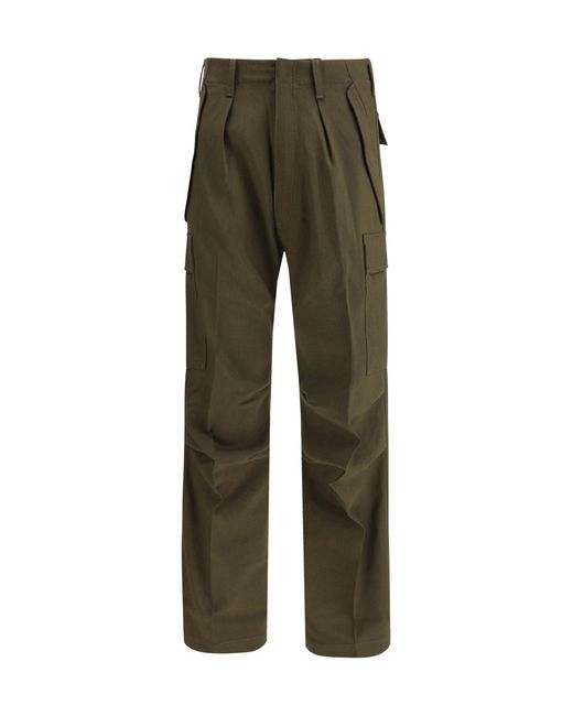 Tom Ford Green Cargo Pants for men