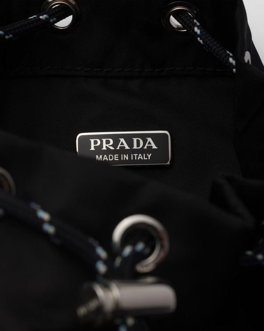 Prada Black Speedrock Beauty Case for men