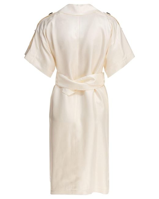 Burberry Natural Dresses