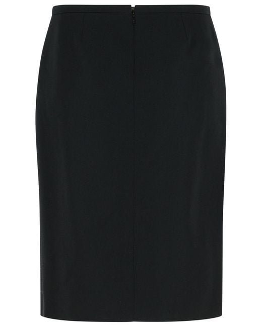 Versace Black Going Midi