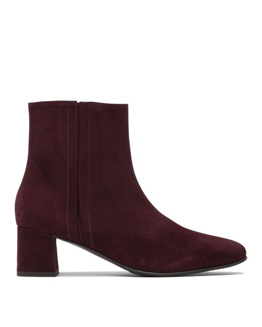 MARETTO® Purple Bordeaux Rubber Ankle Boots