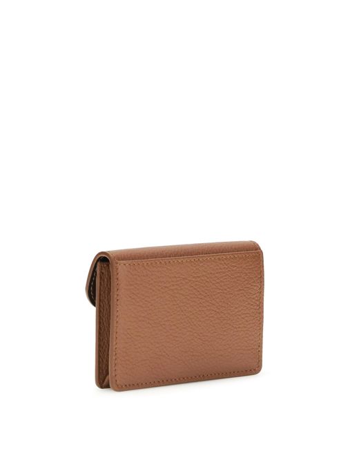 Ferragamo White Gancini Keychain