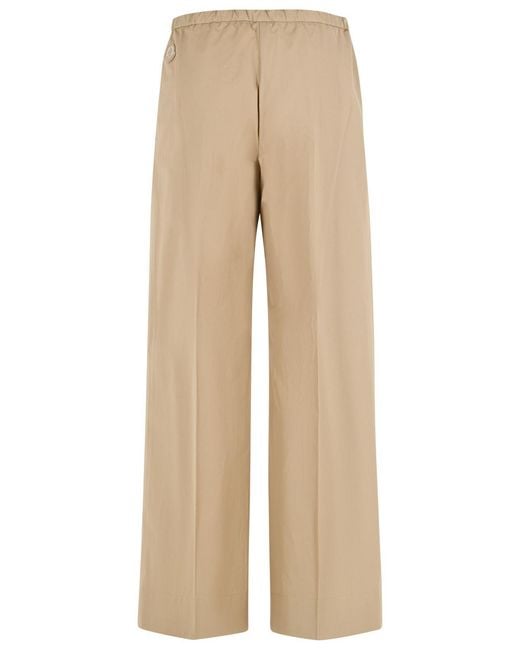 Moncler Natural Cotton Pants