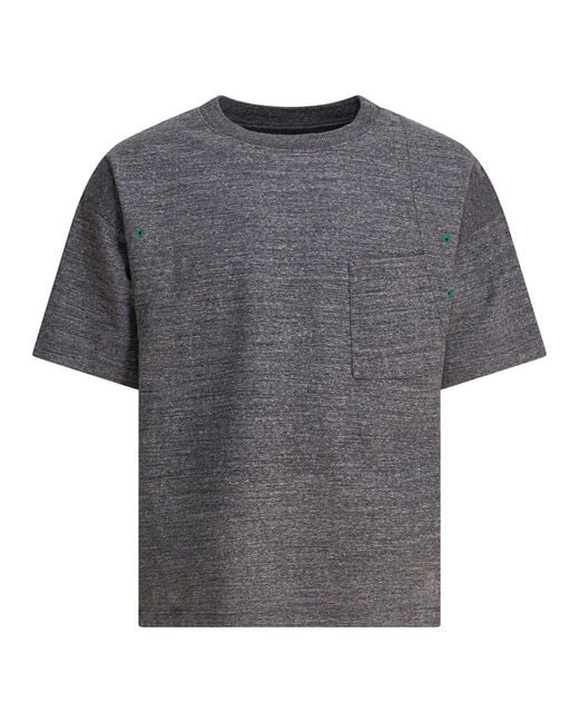 Kapital Gray "Ventilator Pack" T-Shirt for men