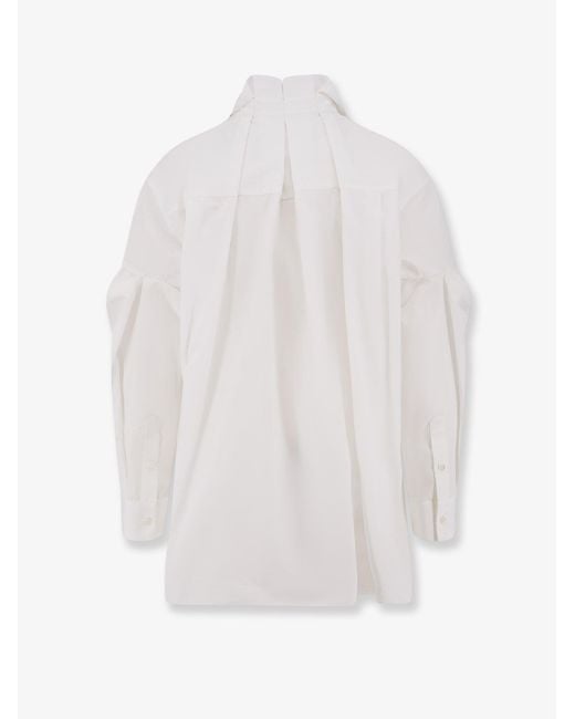Sacai White Oversize Shirt