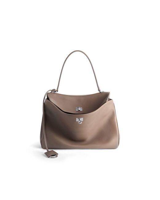 Balenciaga Brown Rodeo Shoulder Bag