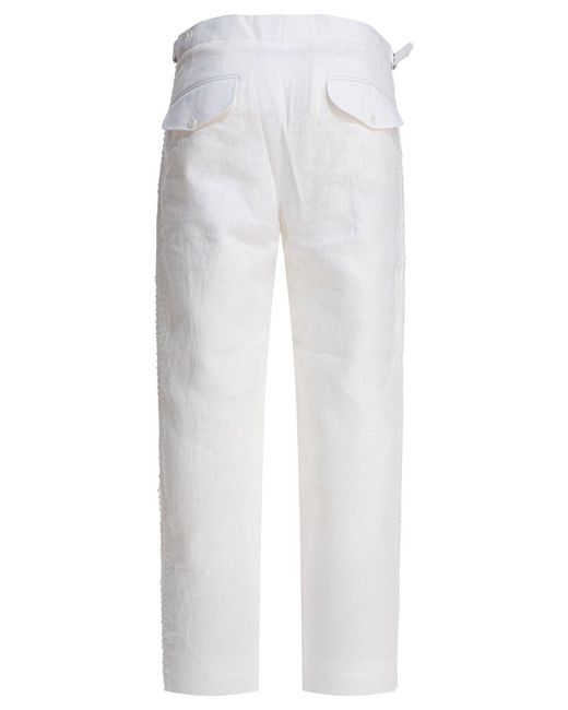 Bode White Trousers