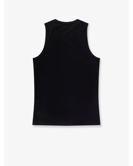 TONYWACK Black Lyocell Blend Tank Top for men
