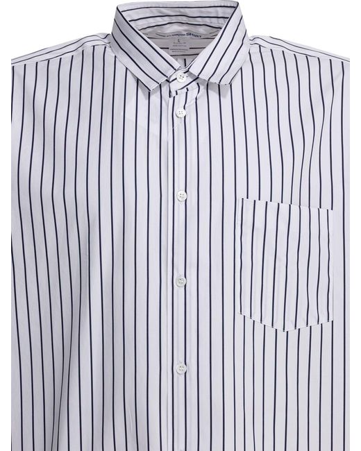 Comme des Garçons Blue Shirts White for men