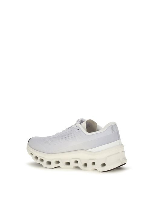 On Shoes White Cloudmster 1 Sneakers