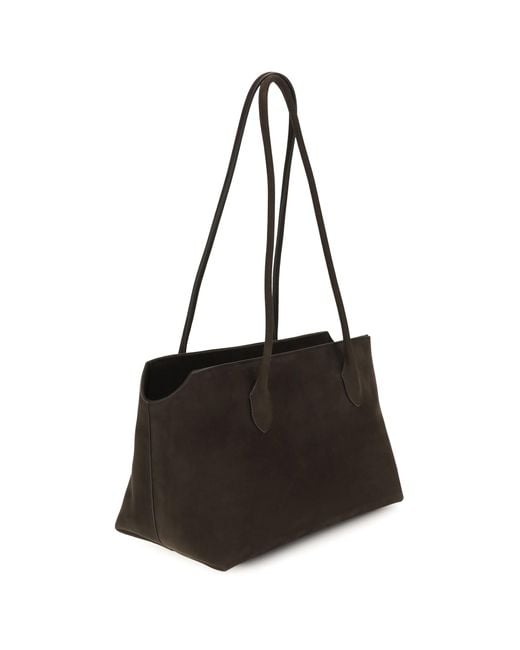 The Row Black Terrasse Shoulder Bag Ebony
