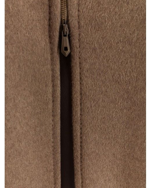 Max Mara Brown Coats Cashmere