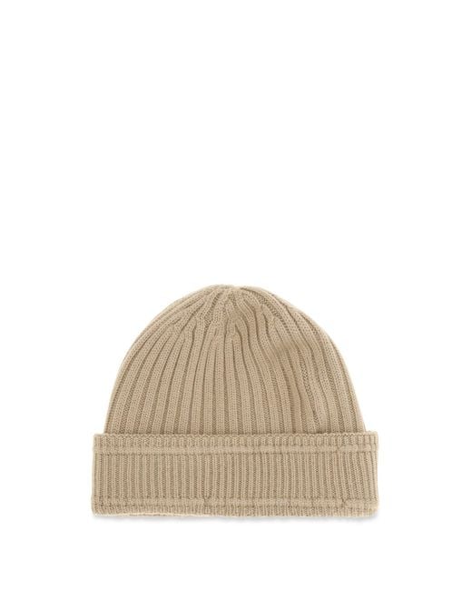 Burberry Natural Wool Beanie for men