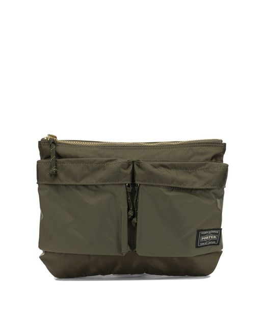 PORTER-YOSHIDA & CO Gray "Force" Small Crossbody Bag for men
