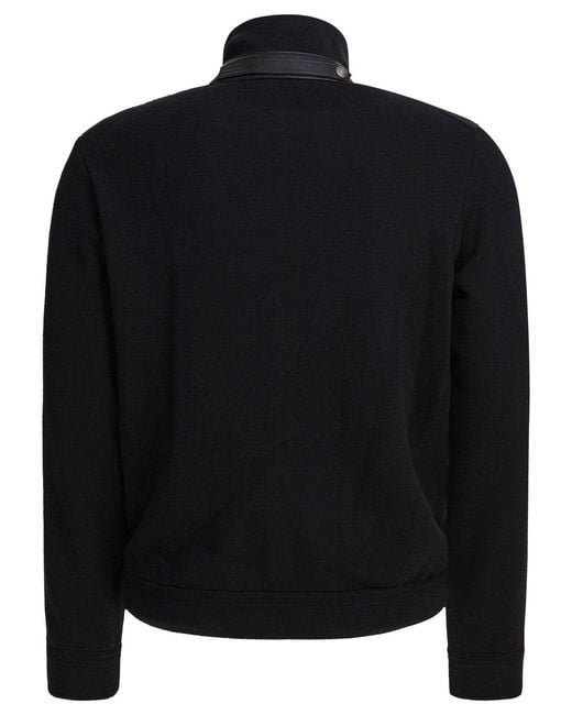 Tom Ford Black Wool Cardigan for men