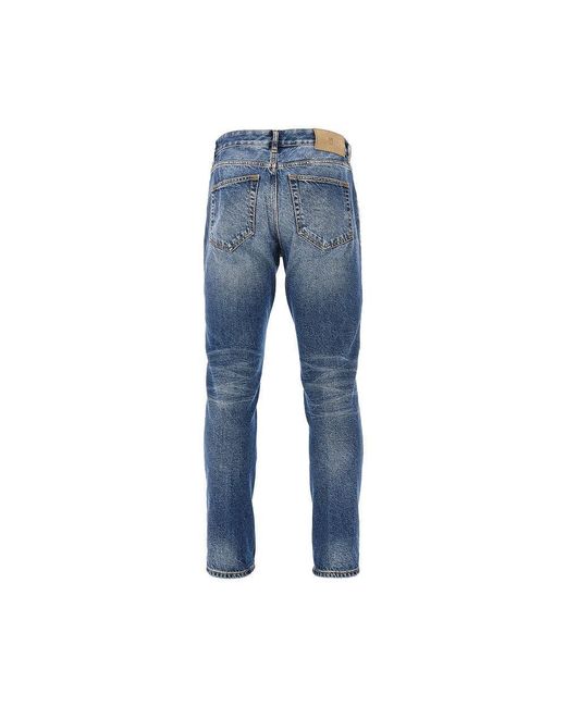 PT Torino Blue Used-Effect 'Reggae' Jeans for men