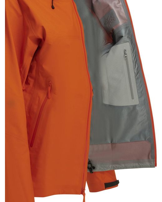 Arc'teryx Orange "Beta Sl" Technical Jacket