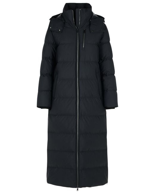 Moose Knuckles Black 'Chelia' Polyamide Blend Parka