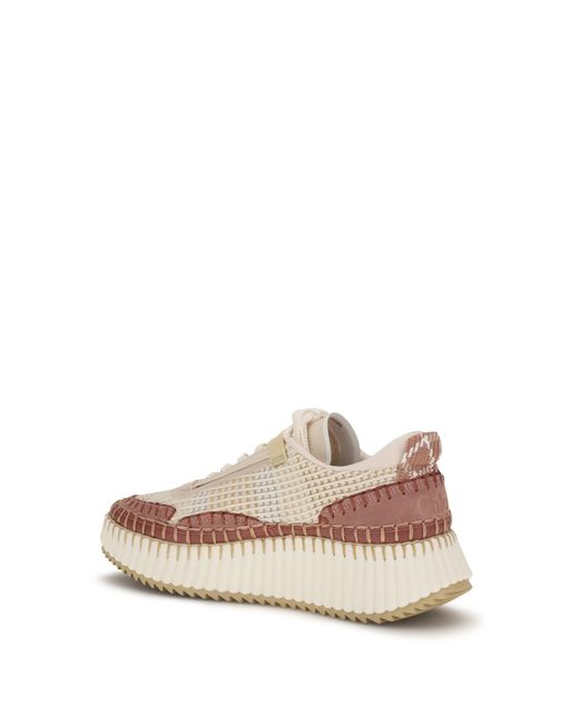 Chloé Pink Sneakers Nama
