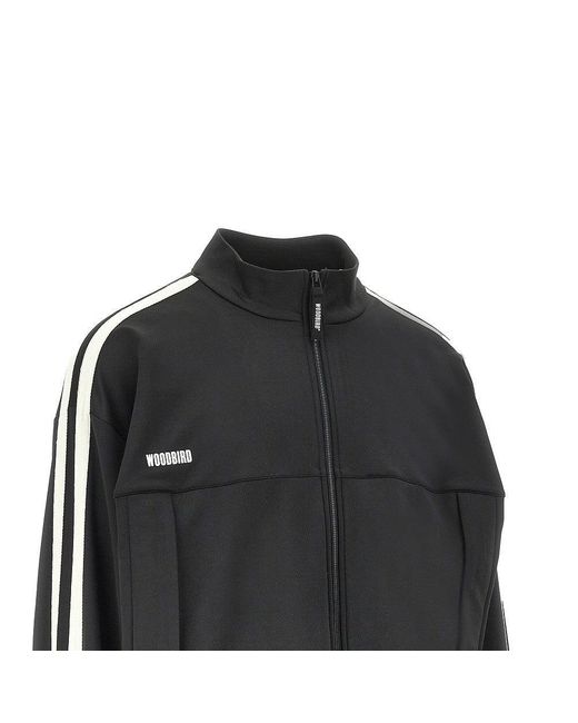 Woodbird Black 'Wbchang' Track Jacket for men