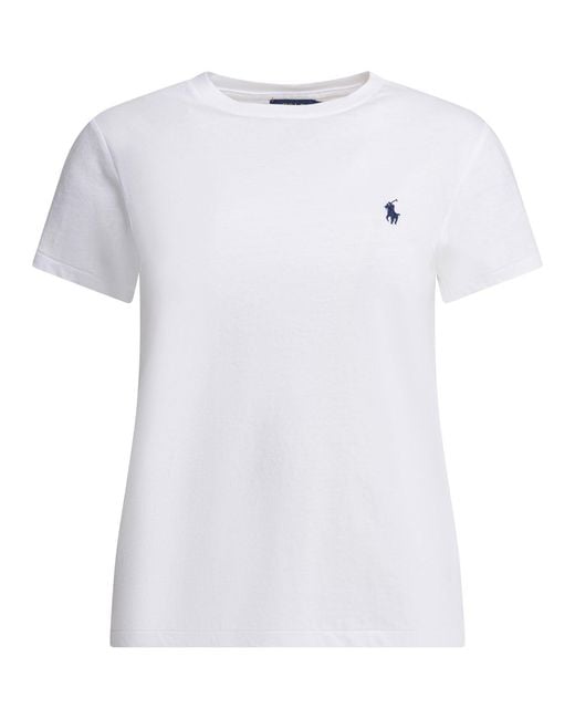 Polo Ralph Lauren White Pocket T-Shirt
