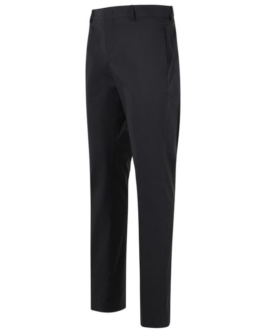 PT01 Blue Epsilon Cotton Blend Pants for men