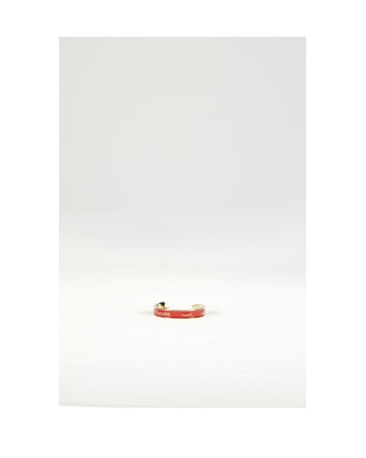 Céline White Small Cuff