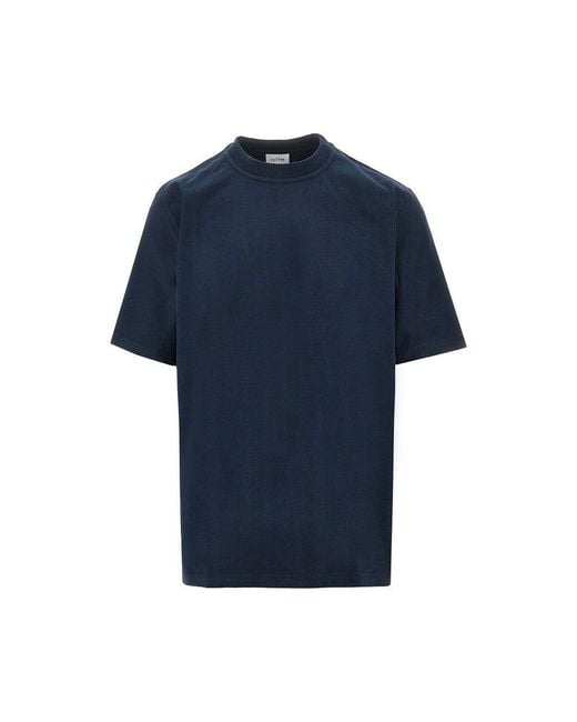 Arte' Blue 'Abstract' Print T-Shirt for men