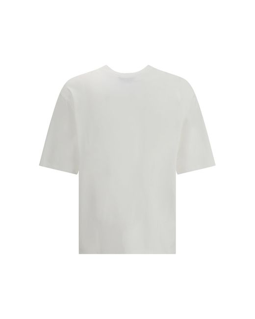 DSquared² White Oversized Wool Blend Double-Breasted Coat for men