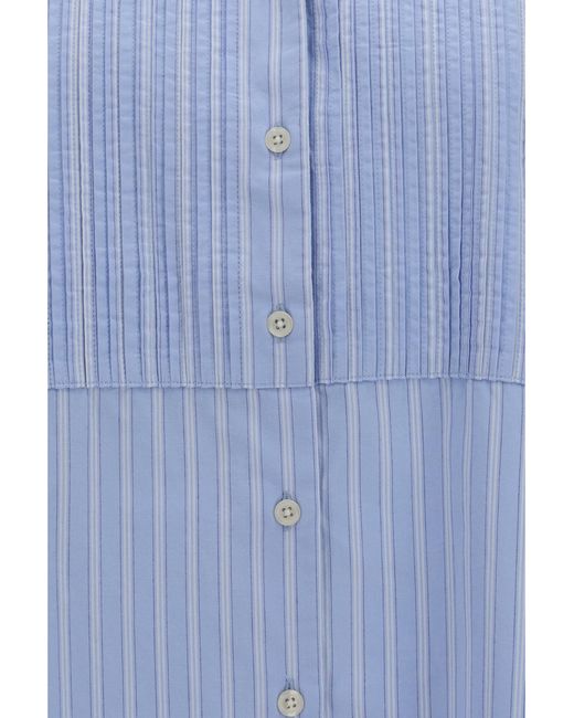SOSUE Blue Shirt Antonia Voile